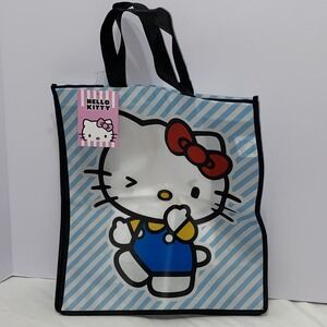 Sanrio Hello Kitty Reusable Shopping Woven Tote Bag - NWT